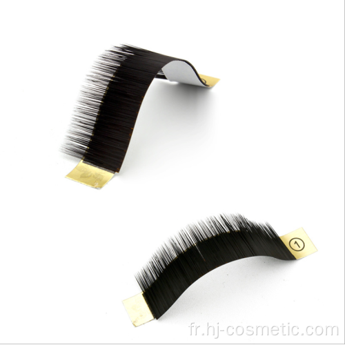 marque de commerce extensions de cils faux vison vente en gros de soie naturelle boby straight Cultiver des faux cils de vison faux